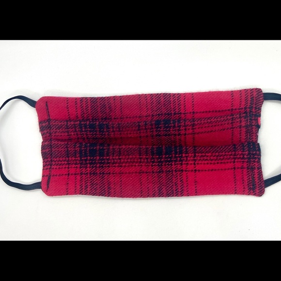 Kids Owl / Flannel Reverse Face Mask - Picture 3 of 3